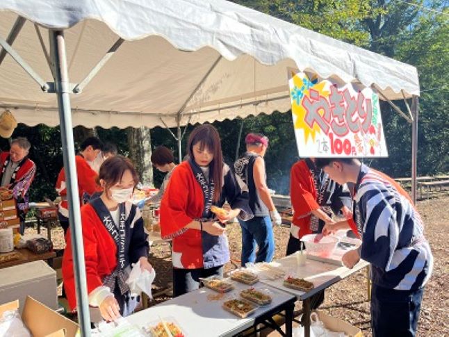 沼津市大平地区のお祭りに参加