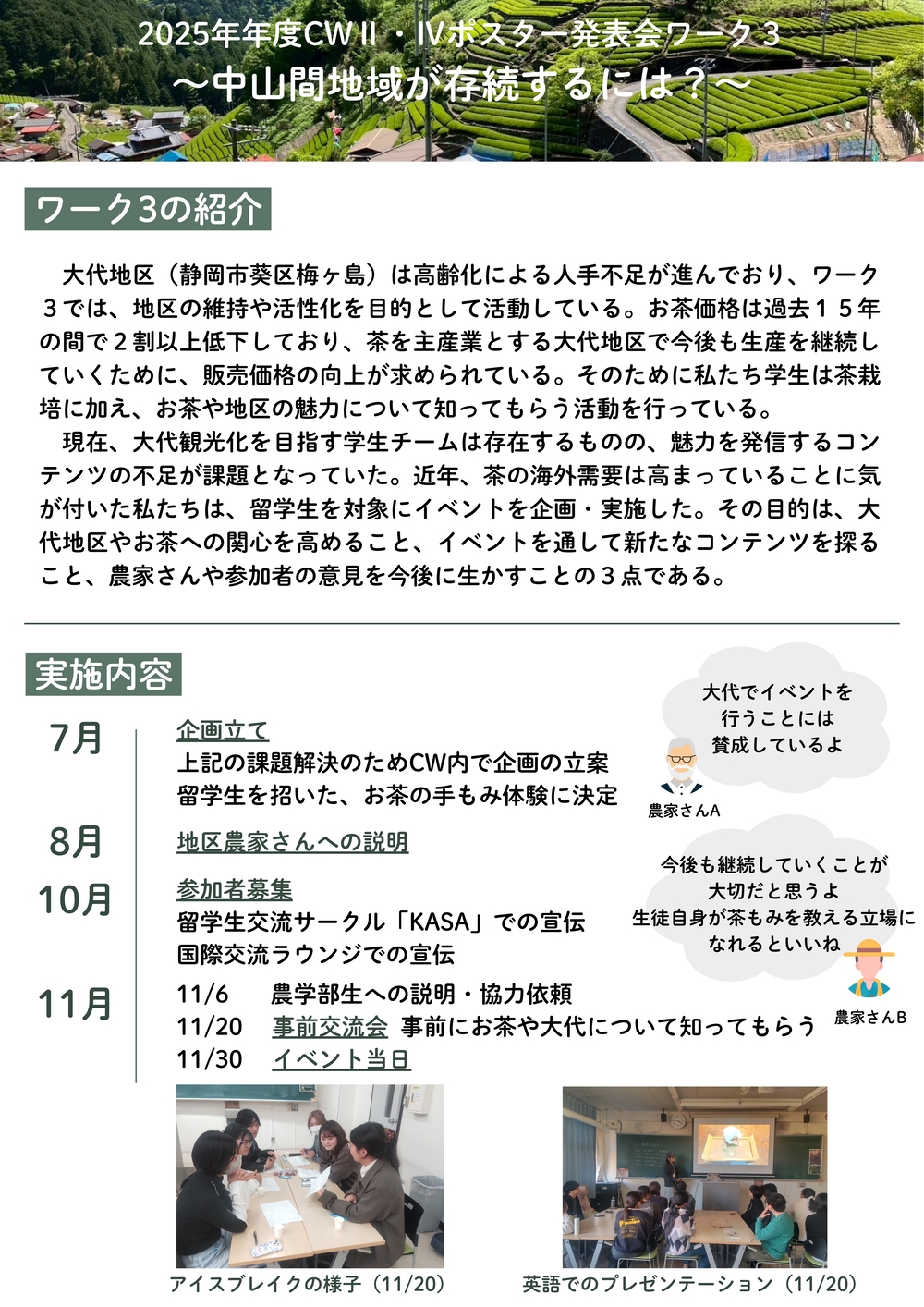 2025年度　CWポスター発表会