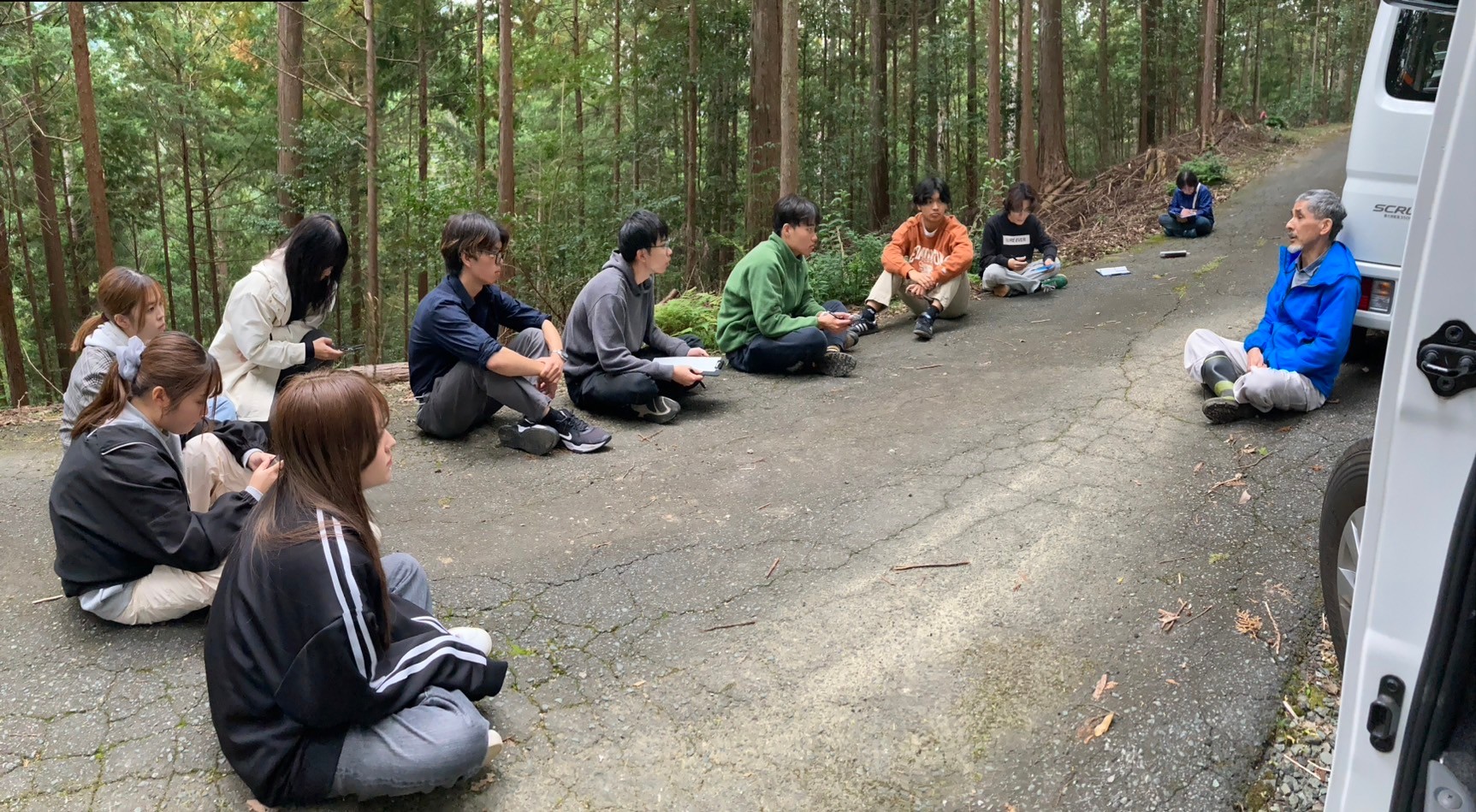 天竜で林業について学んできました(11月14日）