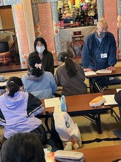 龍津寺で開催された寺子屋に参加しました(1月24日・1月31日）